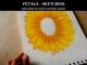 Petals - SketchingSunflower Oil Pastel Painting Lesson