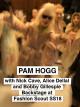 Pam Hogg with Nick CaveAlice DellalEllie Rae Winstone and Bobby Gillespie Backstage at Fashion Scout SS18 [OV]