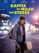 Kaffee mit Milch und Stress