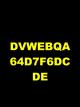 DVWEBQA 64D7F6DC DE