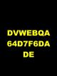 DVWEBQA 64D7F6DA DE