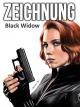 Clip: Zeichnung Black Widow