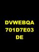 DVWEBQA 701D7E03 DE