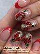 Ladybug Nails: Wie man rote Französisch Maniküre mit atemberaubenden 3D Marienkäfer Nail Art Dekorationen Erstellen?