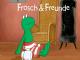 Frosch ist traurig