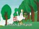 Frosch und der hungrige Fuchs