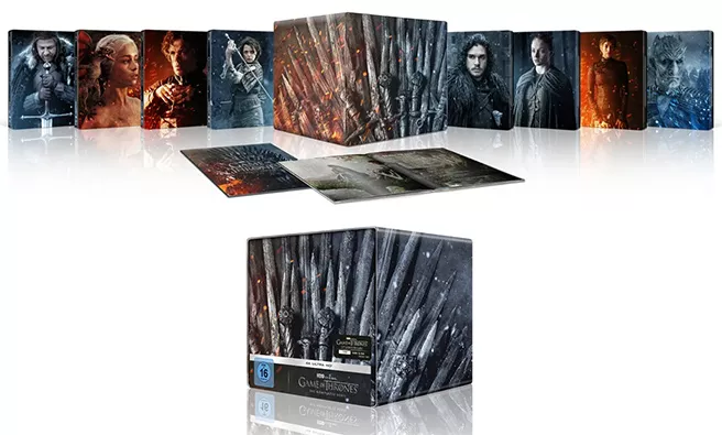 Game of Thrones Steelbook Collection Game of Thrones Steelbook Collection