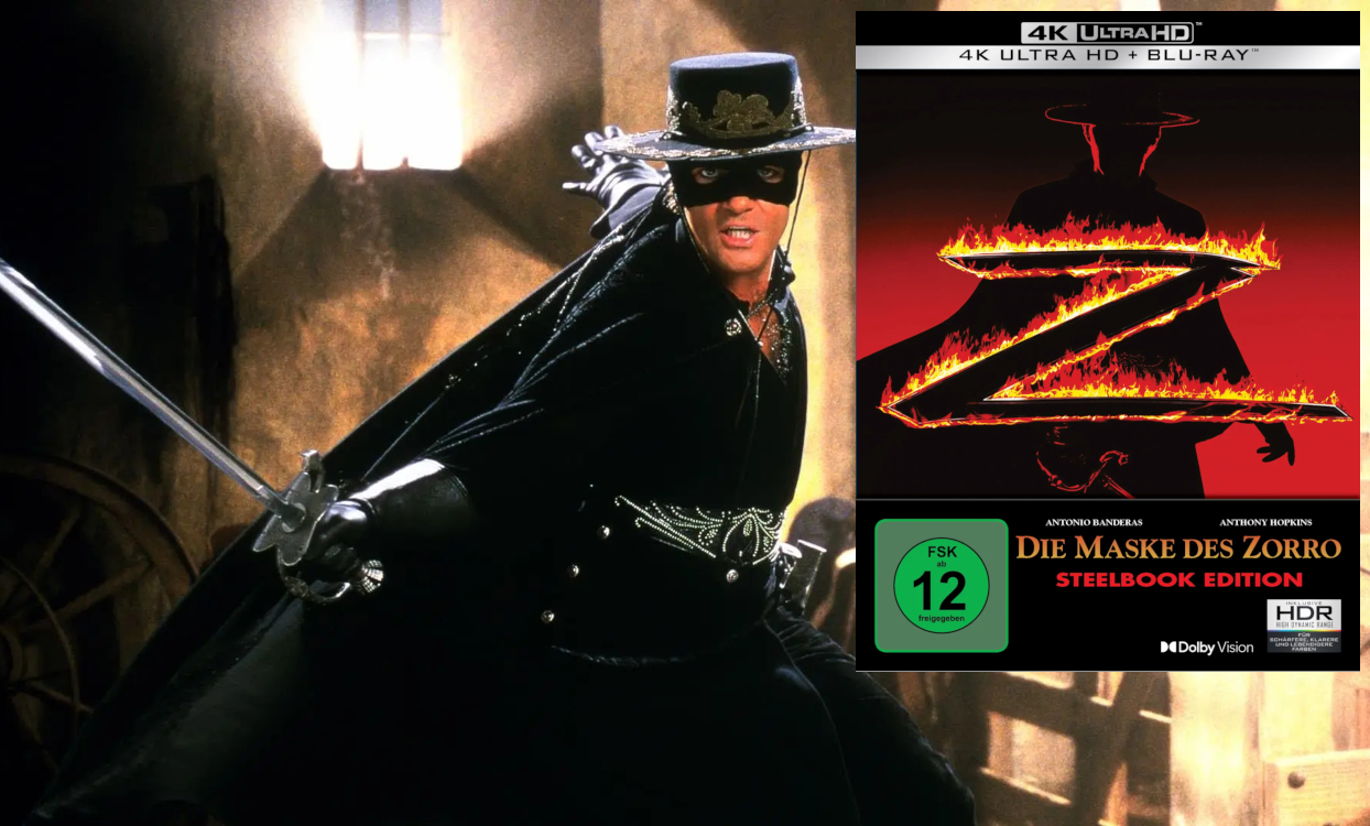 Die Maske des Zorro 4K SB