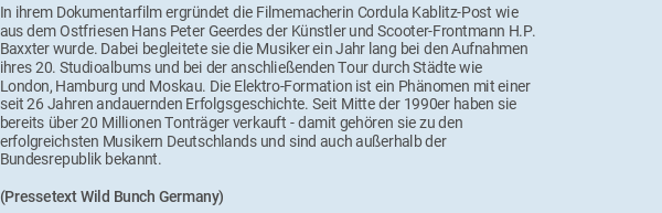 FCK 2020 - Zweieinhalb Jahre mit Scooter Blu-ray - Film Details