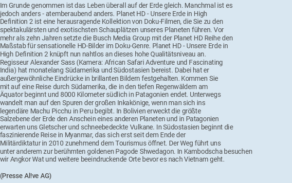 Pressetext