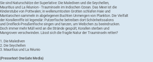Pressetext